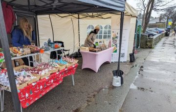 Wrose Winter Market Stall