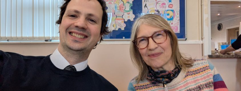 Jayne and Alex attend Wrose Buddies